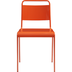 Lucinda Orange Stacking Chair