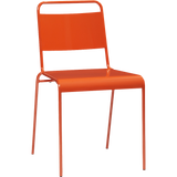Lucinda Orange Stacking Chair