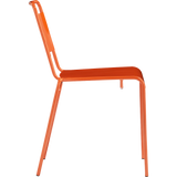 Lucinda Orange Stacking Chair